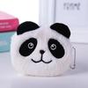 Cartoon Multiple Expressions Cute Animal Panda Plush Wallet Coin Purse Mini Coin Pouch Key Date Earphone Organizer Bag Kids Gift