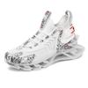 Spring New Blade Men's Shoes Running Shoes Flying Woven Air Cushion Sports Shoes Mesh Shoes Men's Basketball Large Size Shoes