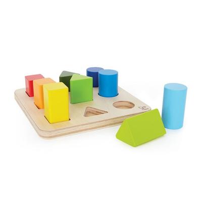Hape цвет и форма палочки для игр деревянные игрушки корейские детские игрушки
