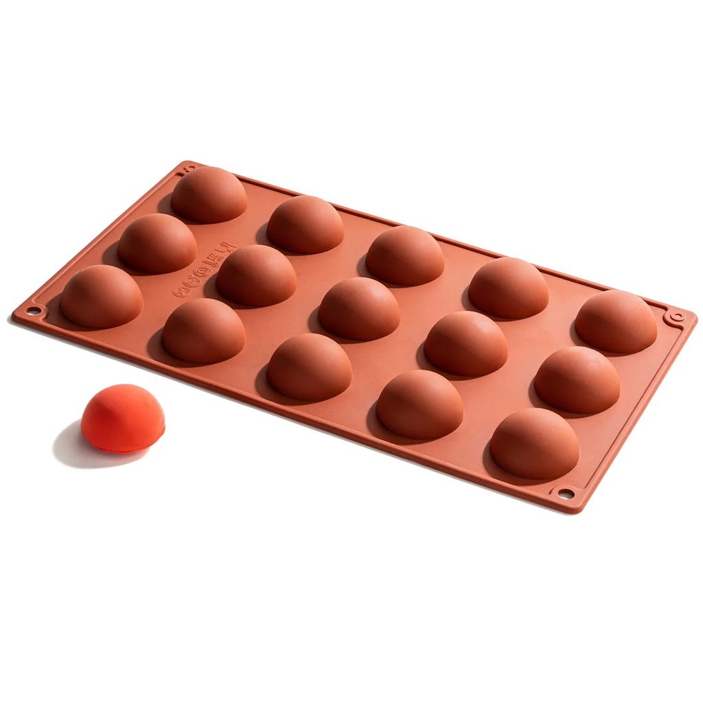 12 Cavity Oval Savarin Soap Mold Mould Muffin Cupcake Pan Silicone Jelly Polymer Clay Craft Art DIY Kitchen Baking Tools