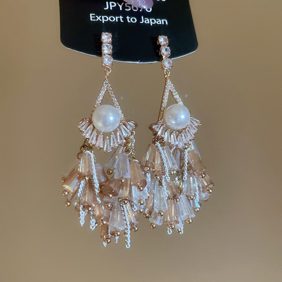Exotic Goddess Long Tassel Bohemian Earrings – Retro Ethnic Style Dangle Women's Accessories