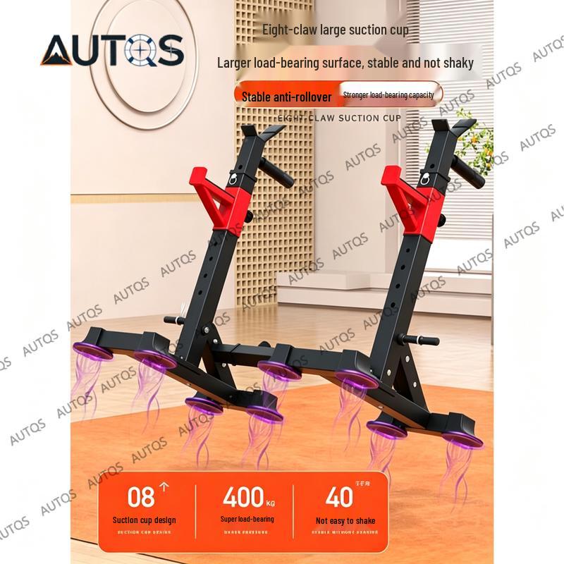 AUTQS Adjustable Squat Rack and Weight Lifting Bench Set