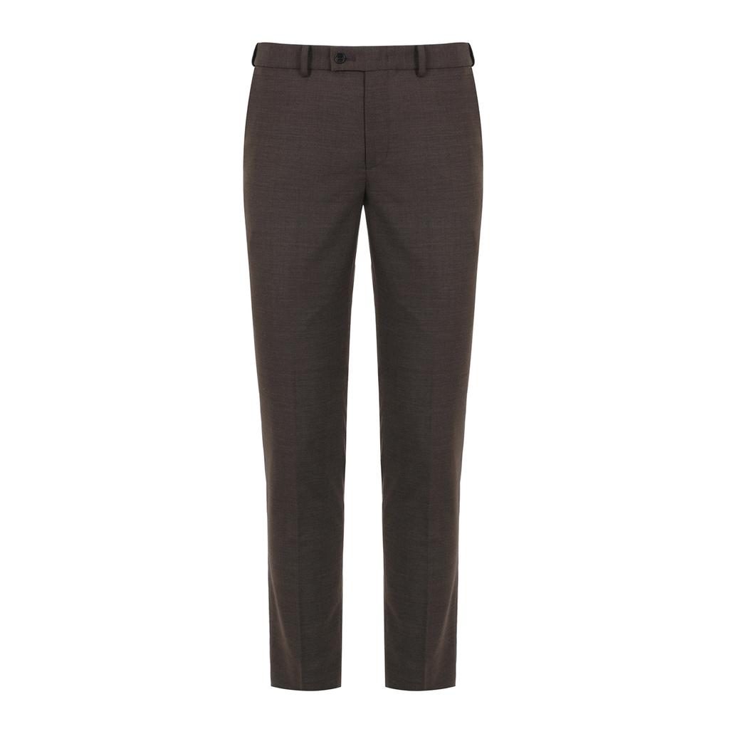 BASSOHOMME Wool Blended Slim Fit Classic Edge Pants (Wsy1Pt20A)