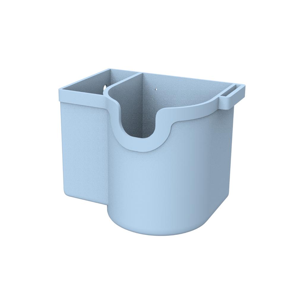 Plastic Cup Holder with Divider and Handle for Car or Home Use Durable Organizer for Drinks and Small Items