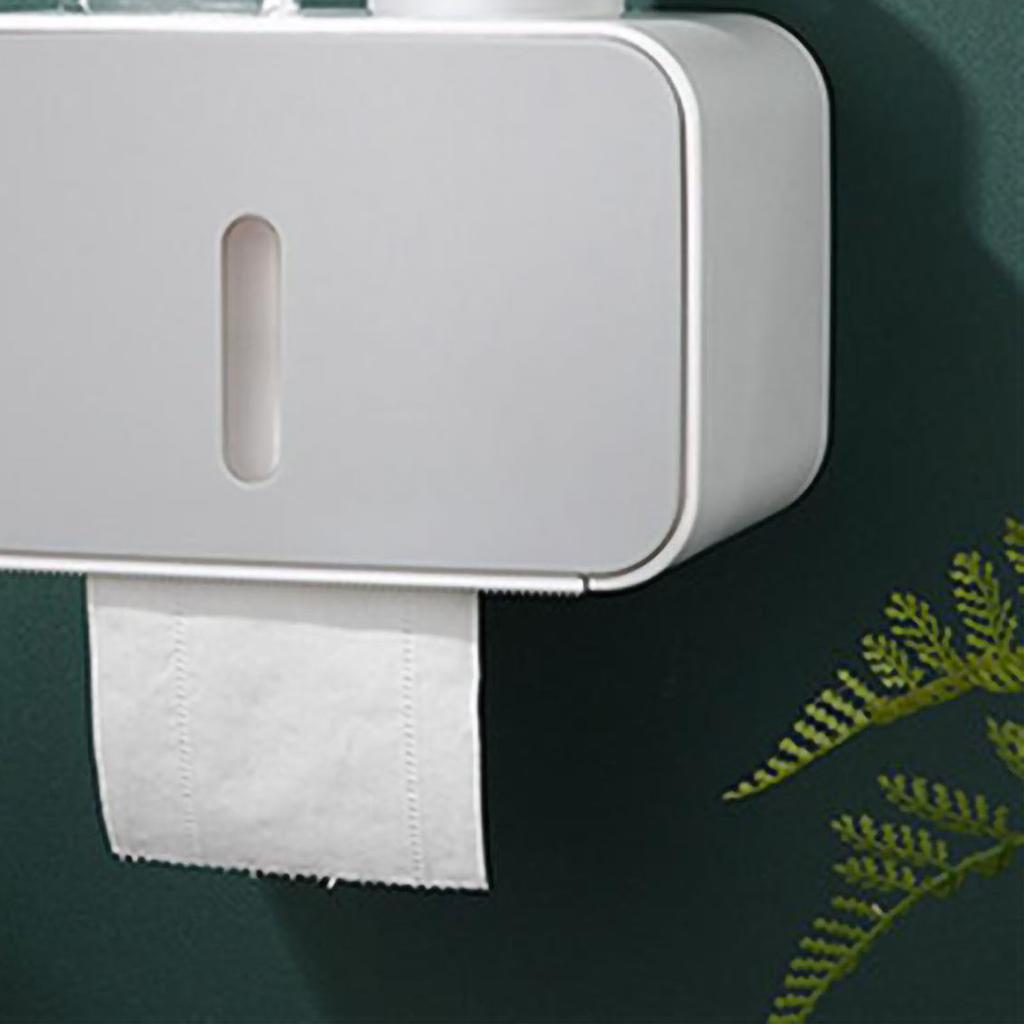Настенный держатель для туалетной бумаги PS ABS водонепроницаемый рулон бумажных салфеток коробка для хранения ванная комната