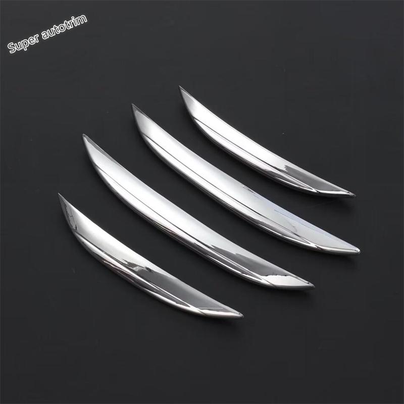 Car Front Fog Light Lamp Eyebrow Eyelid Strip Decoration Cover Trim Accessories For Benz GLC Class X254 GLC260 GLC300 2024