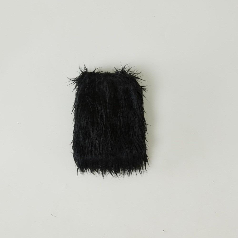Foot Cover Faux Fur Leg Warmers Y2K Aesthetic Winter Leg Coverings Soft Furry Leg Warmers Winter