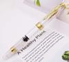 Перьевая ручка Yongsheng с тонким кончиком, прозрачным стержнем, золотой отделкой, винтовым зажимом со стрелкой из 4 шт. (Установить цвета)