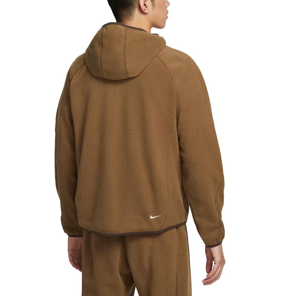 Nike Мужская флисовая куртка с капюшоном на молнии ACG Цвет: Коричневый эль HJ2461-235