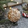 Colorful Foam Sequin Christmas Balls Pendant Shatterproof Christmas Tree Ornaments  New Year Gifts