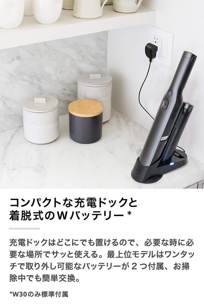 Shark Shark Vacuum Cleaner Handy Cleaner Cordless EVOPOWER W30 WV251J Gray