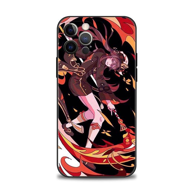 Чехол для телефона Apple Iphone 14 13 12 11 Pro Max 13 12 Mini Xs Max Xr X 7 8 6 6s Plus с рисунком Genshin Impact Aether Lumine