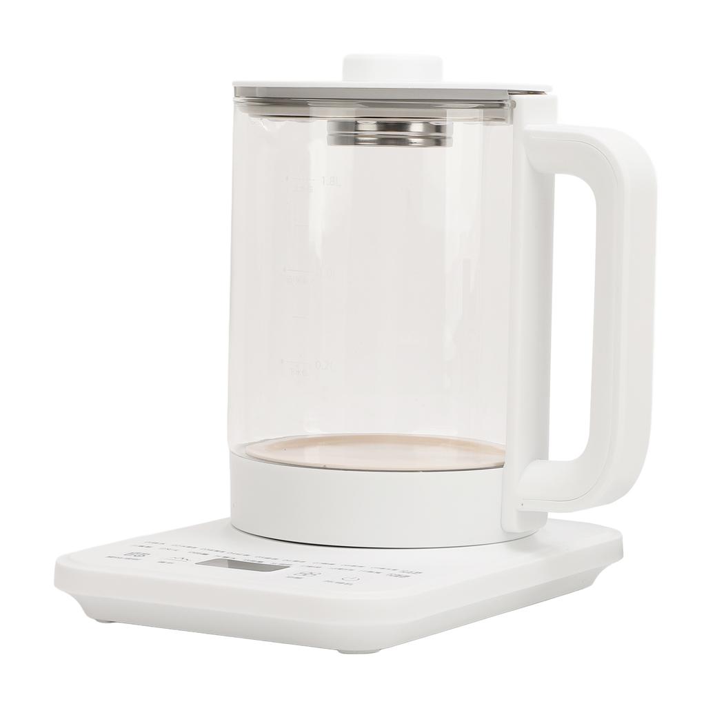 Hot Tea Maker 800W Automatic Electric Glass Kettle with Tea Infuser for Your Favorite Tea Coffee