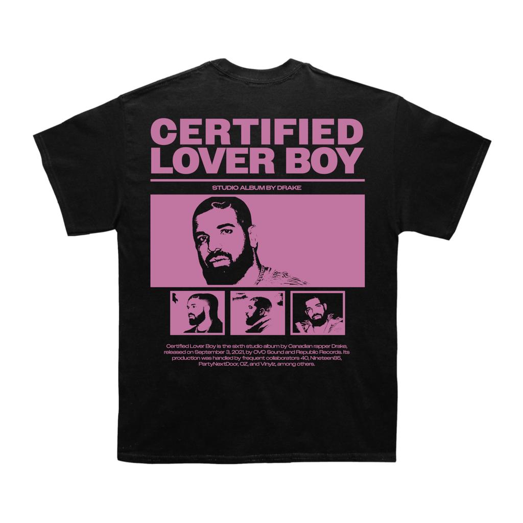 Drake CLB T-shirt Men Women Streetwear Oversized Y2k Casual Loose Short Sleeve Unisex Tee Shirt Female Male Clothing