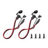 12AWG 30CM SAE Extension Cord Dustproof Battery Charger SAE Extension Cord Adapter Quick Extension Cable for Solar Panel Charger