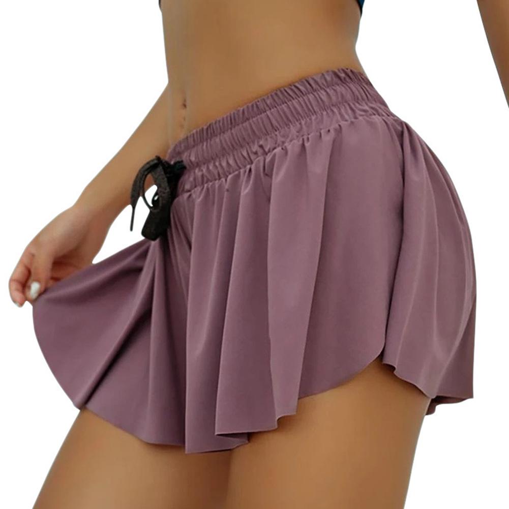 Спортивная юбка-шорты для йоги и тенниса