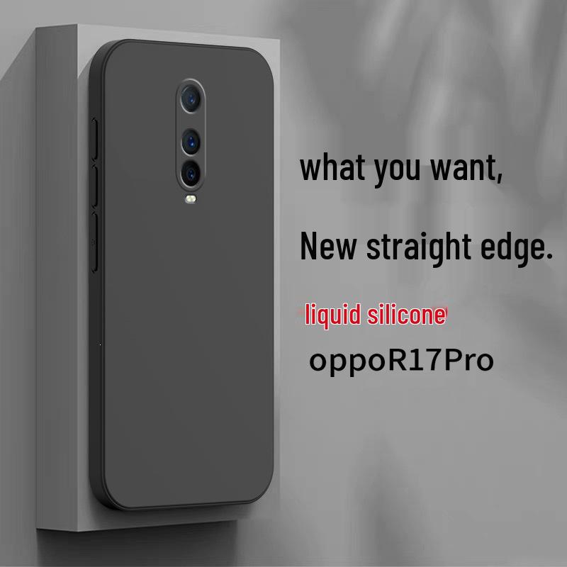 Ударопрочный силиконовый чехол для телефона OPPO R17 Pro с защитой всей камеры