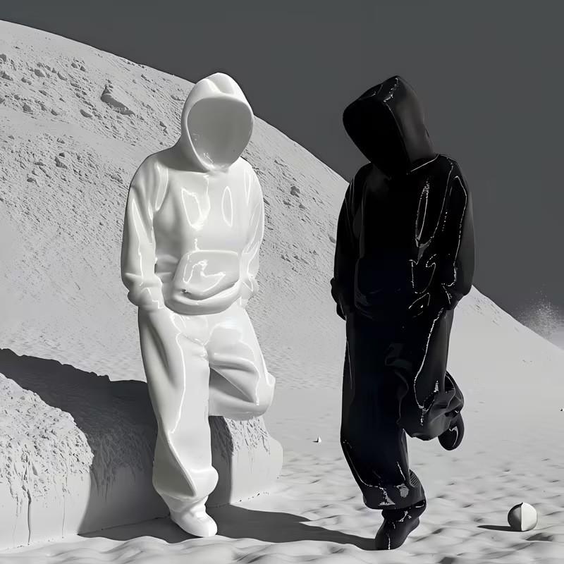 1/2 шт. 3D-печатная фигурка Безликого Мыслителя Домашний Декор Украшение Гостиной Поделки Украшения Аксессуары