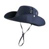 Fisherman Hat Summer Sun Protection Wide Brim Adjustable For Men Women