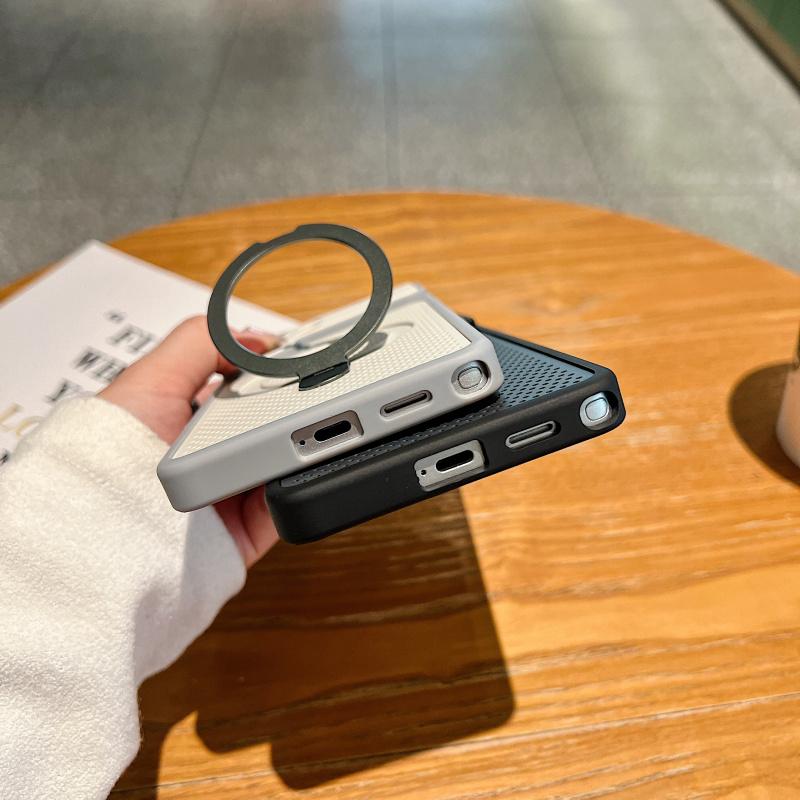 Роскошный охлаждающий держатель с магнитной фиксацией для чехла Magsafe для Samsung Galaxy S26 S25 S24 Ultra противоударный защитный чехол