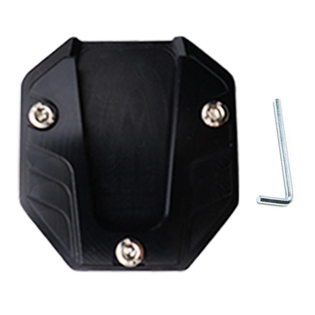 Motorcycle Kickstand Extension Pad Replacement Foot Pad Support Plate Anti-skid Enlarged Base Motorbike Accessories