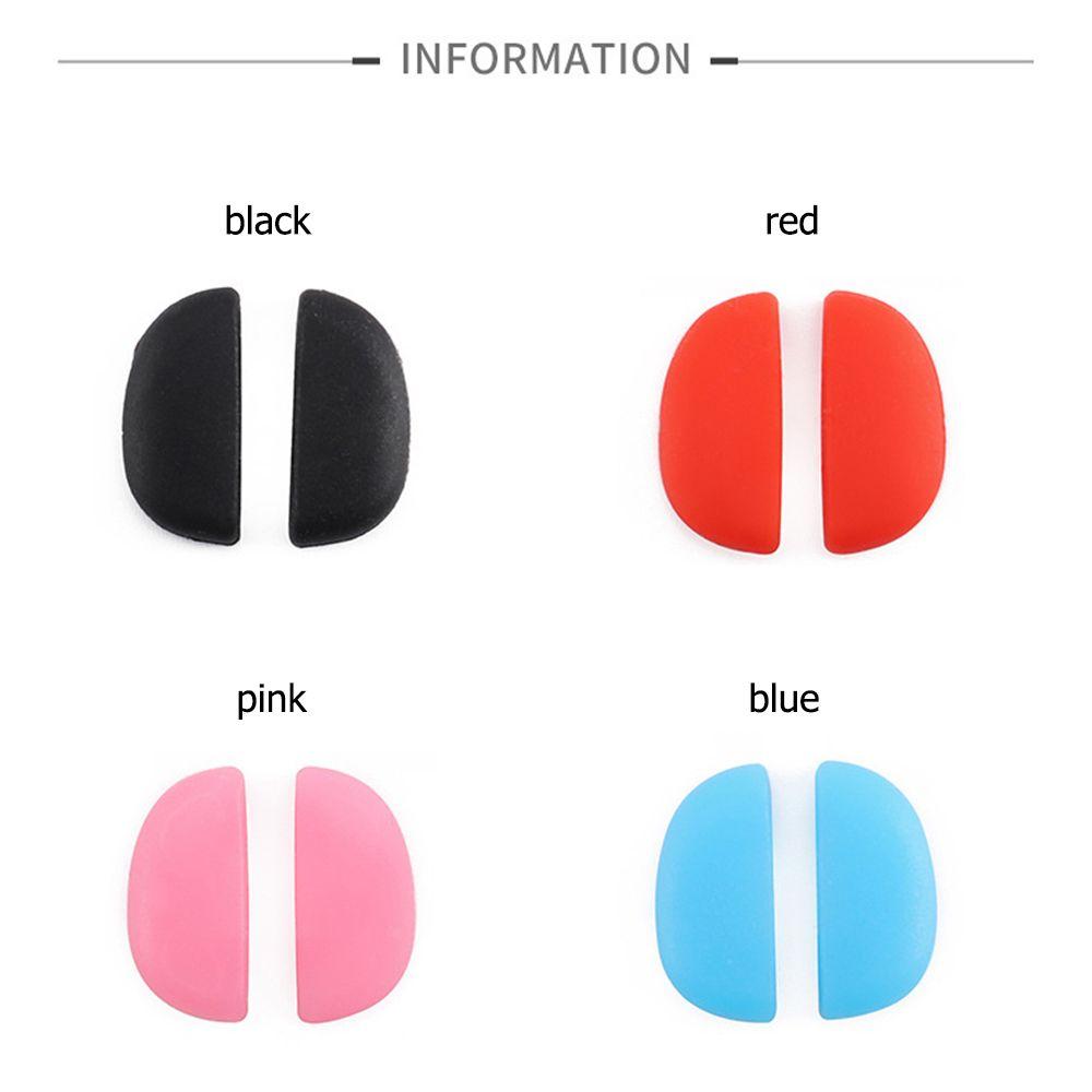 10Pairs/Pack Push On Sunglasses Anti-slip Nosepads Eyeglass Glasses Nose Pads Silicone Nose Pads