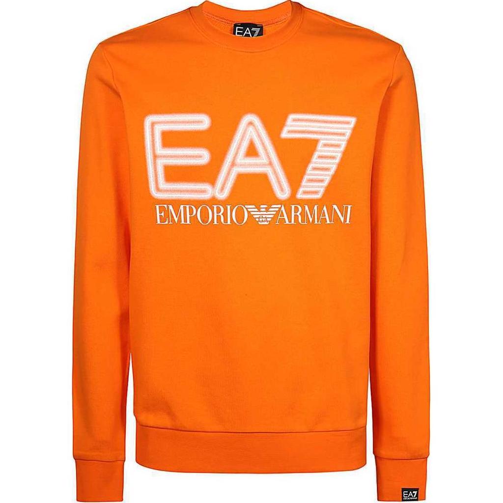 EMPORIO ARMANI EA7 Sweatshirt Men's Orange 3DPM63-PJSHZ-1666