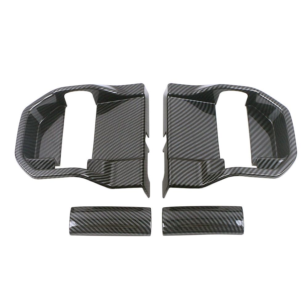 Для Toyota Sienna 2024 2024 2024 Аксессуары для салона автомобиля Средняя дверная ручка Рамка Чаши Крышка Отделка Ремонт Наклейка против царапин