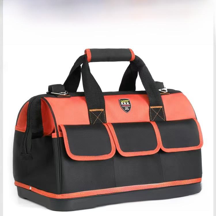 Прочная и долговечная большая холщовая сумка для инструментов электрика для деревообработки, многофункциональная и диагональная конструкция для мужчин