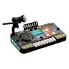 Перезаряжаемые многофункциональные DJ-музыкальные машины для детей. Реалистичный дизайн микшера с микрофонами для караоке и ритм-игрой.