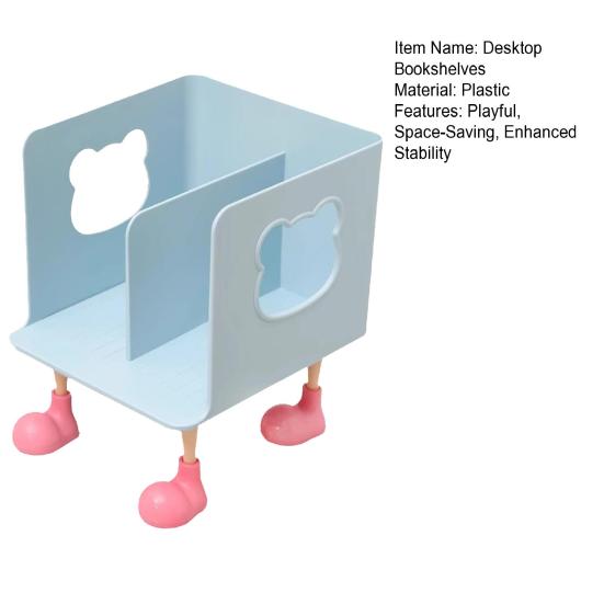 Органайзер-книгодержатель с многоярусными полками, милая настольная книжная полка для офиса