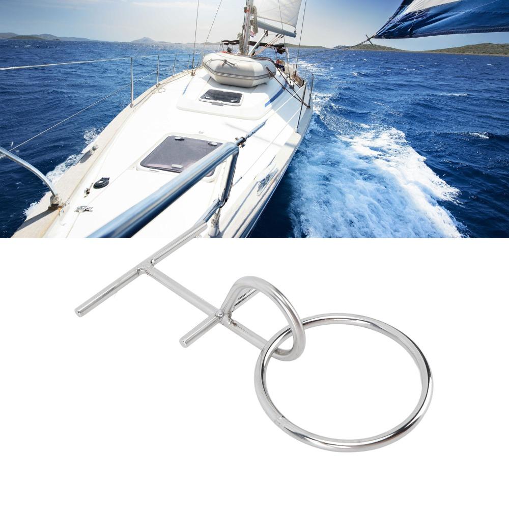 Stainless Steel 304 Dock Cleat O Ring Stainless Steel Cleat Dock Ring Cleat Marine Use