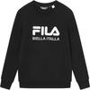 New FILA Sweatshirt Men's Jet Black F11M349218F-BK