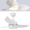 Dimmable LED Ceiling Fan Easy To Install 6 Speeds 32W Reversible Quiet 38 Inch Energy Efficient Ceiling Fan for Living Room