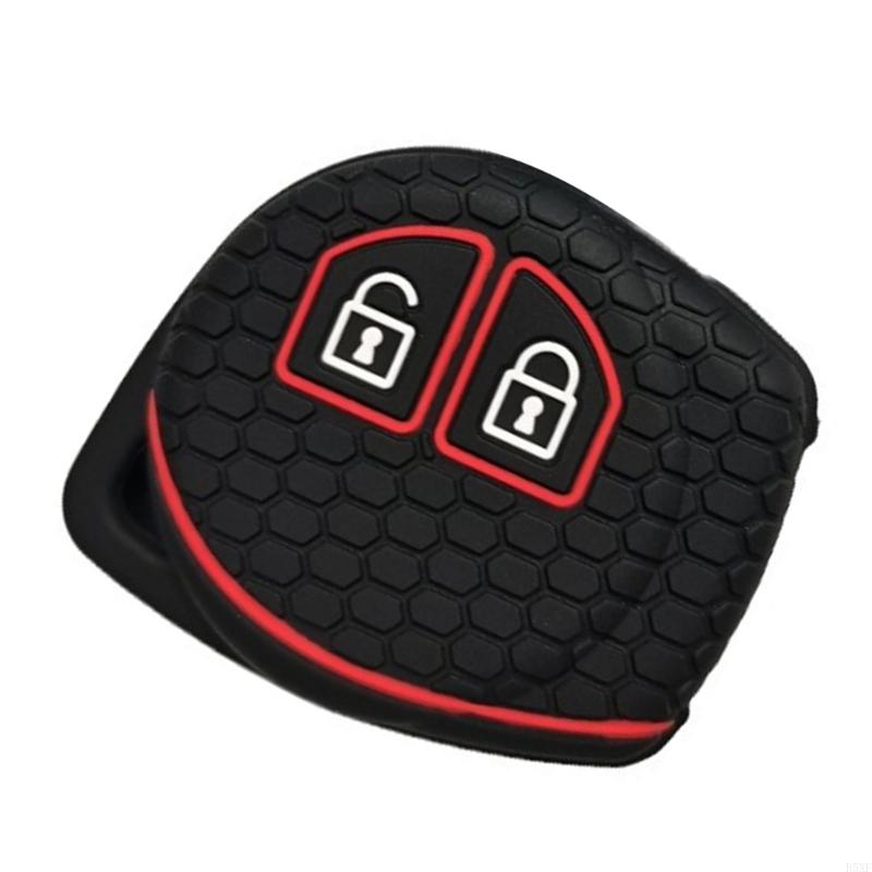 2025 New Silicone Car Remote Keys Cover Case Soft Rubber Skin 2 Buttons Auto Remote Case Rubber Skin