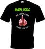 Overkill We DonT Care Unisex T-shirt Black Thrash Heavy Metal