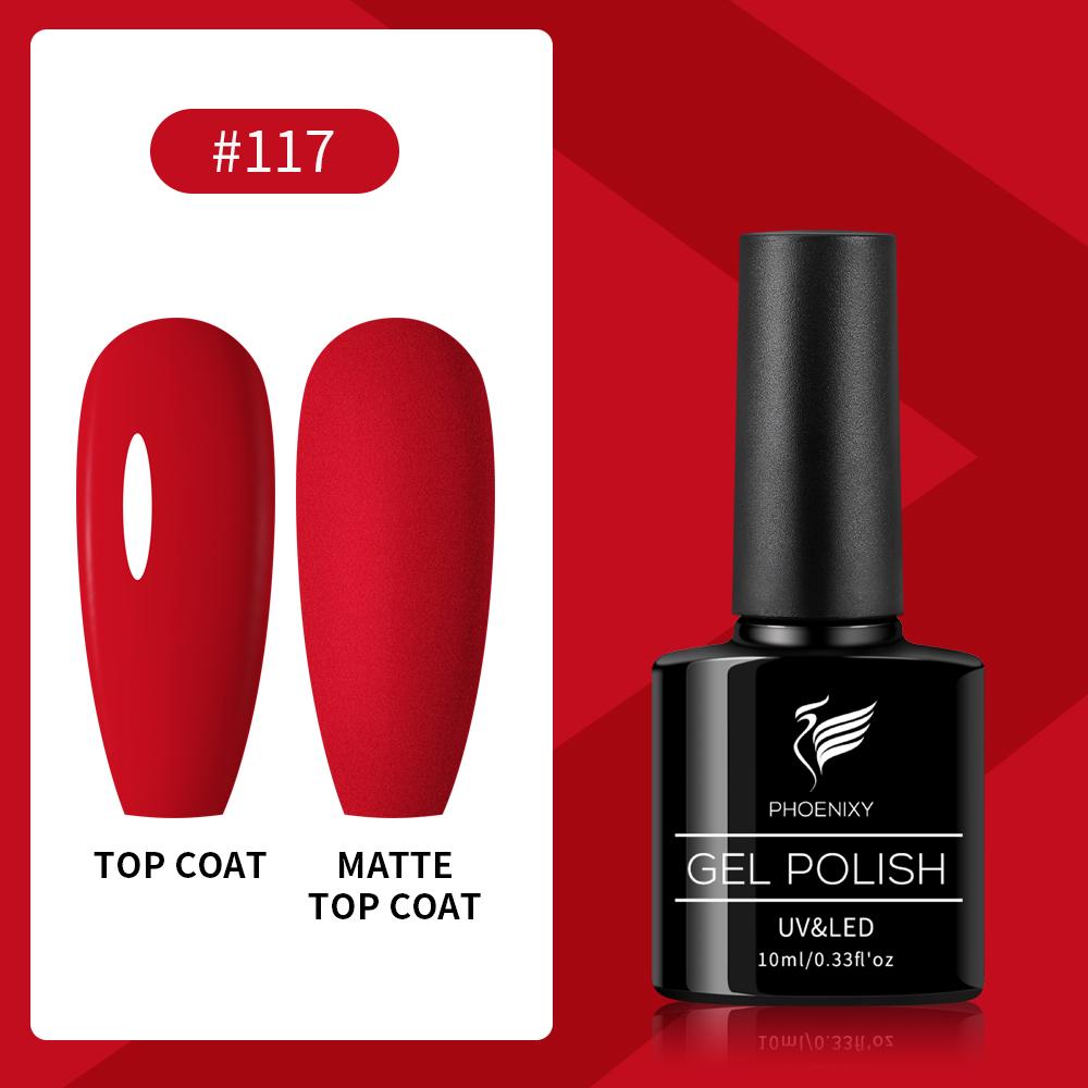 PHOENIXY 10 мл Гель-лак Полуперманентный Гель-лак Цвет Замачиваемый УФ LED Гель Материал для Нейл-арта