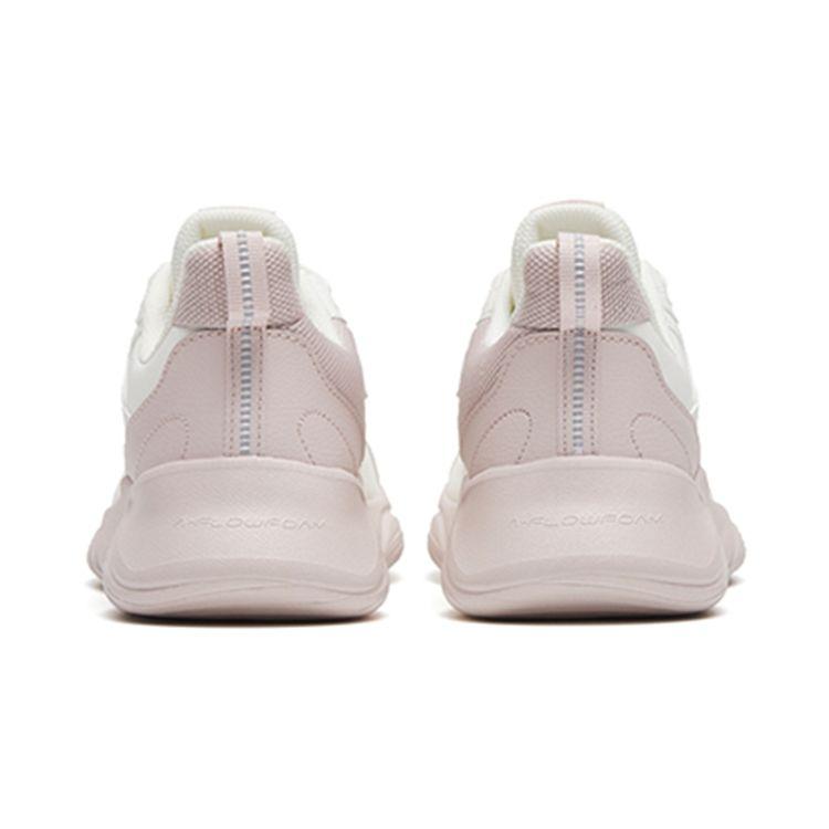 Anta Модные удобные амортизирующие прочные низкие кроссовки женские кроссовки белые серые 922245527-2