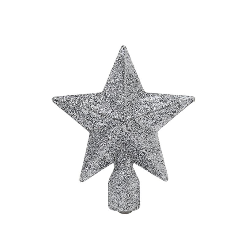 3 шт. Красная звезда Верхушка для рождественской елки Веселое Рождество Украшение для домашнего декора Звезда Новогоднее украшение 2025 Аксессуары