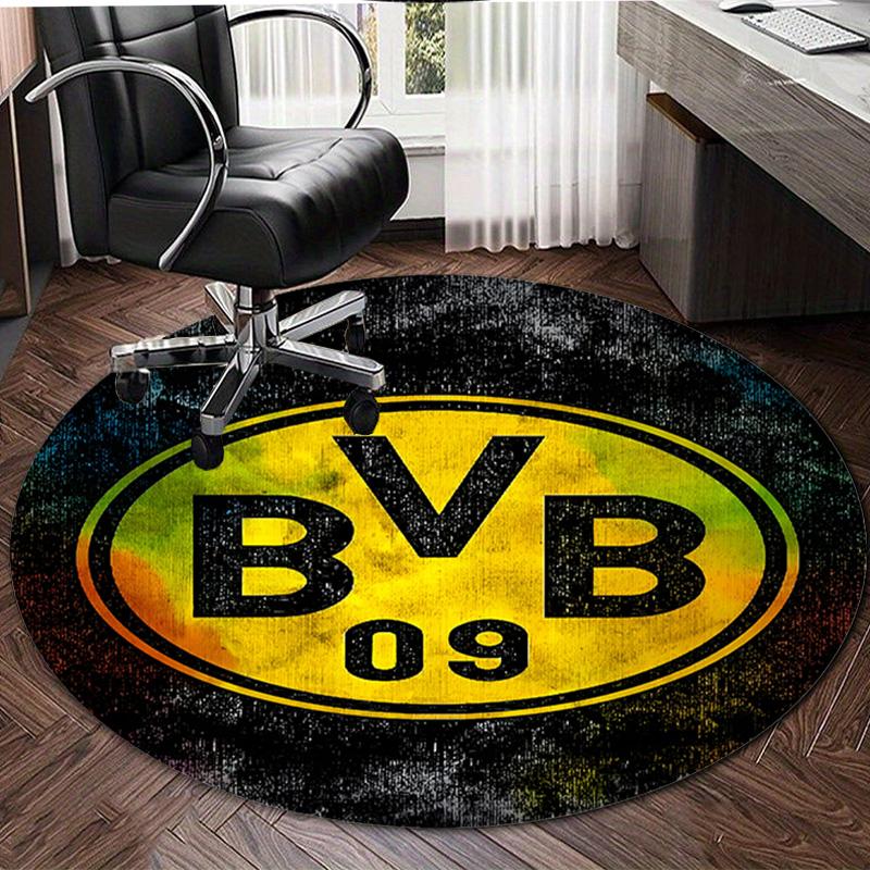 1pc B-BVB09 Print Round Carpet Chair Round Carpet Suitable for Bedroom Living Room Home Decorative Carpet