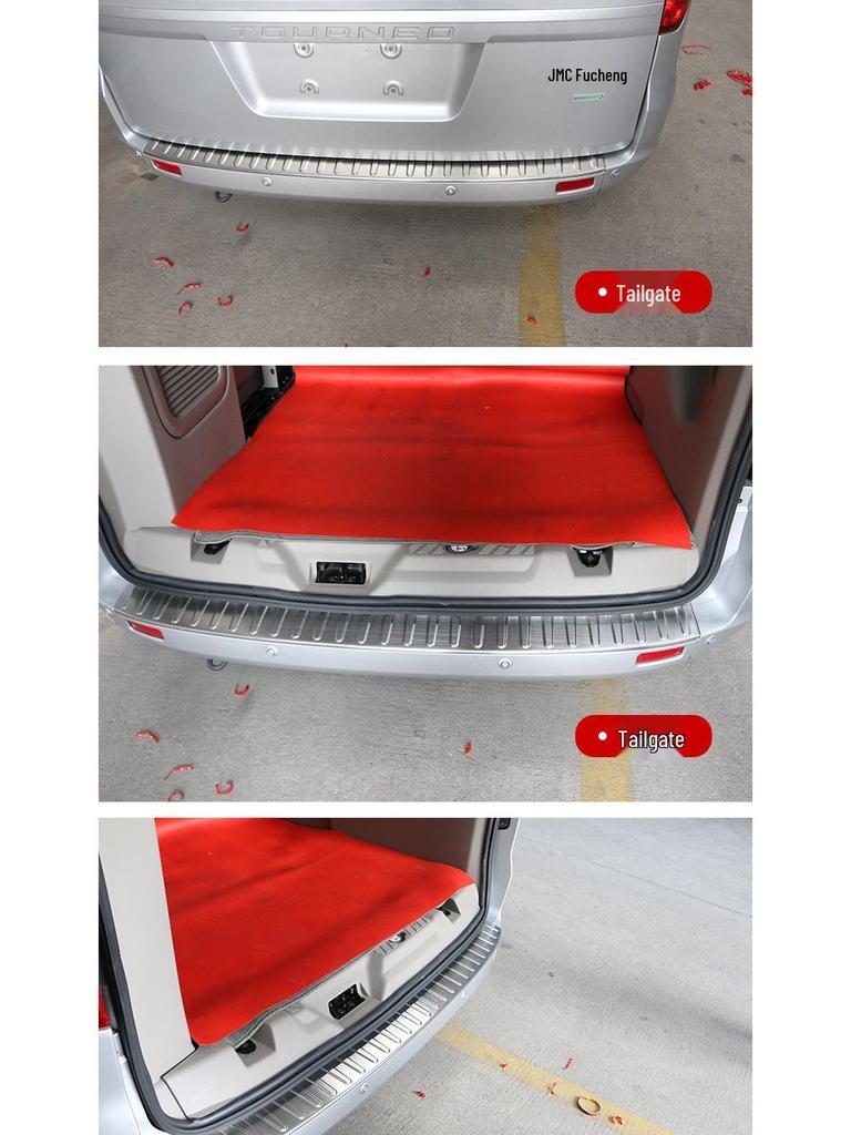 Комплект порогов и защиты заднего бампера Ford Tourneo