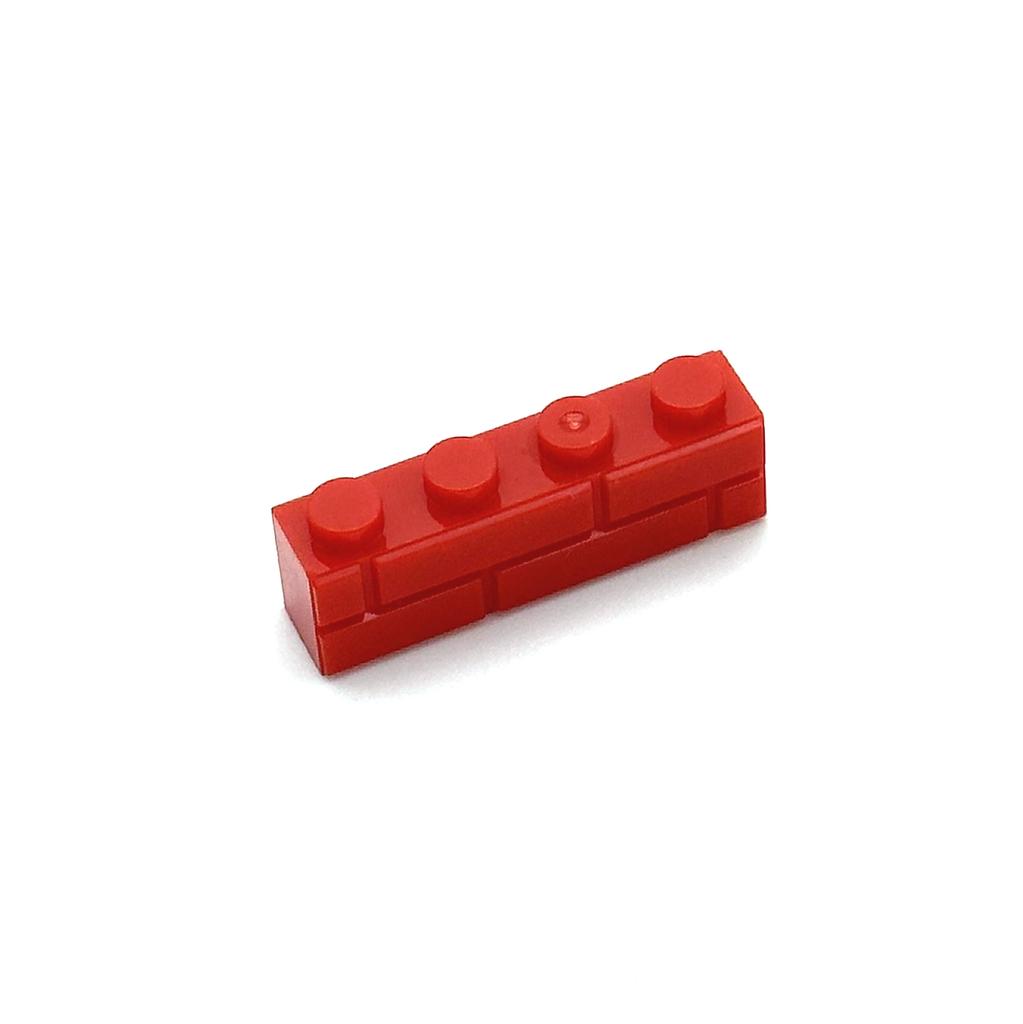 Конструктор Bricks DIY Образовательный Творческий Совместимый с Точками 200 шт. Толстый 1x4 Стена Фигурки Строительные Блоки Размер С 15533 для Детей