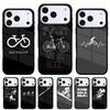BIKE CYCLING Спортивный чехол для телефона для iPhone 17 16 15 14 13 Pro Max Задняя крышка для 12 11 Pro Coque