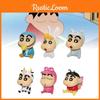 Crayon Shin 6pcs Chan Animals Costume Pvc Toy Model Desktop Decor Christmas Gift