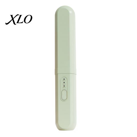 Frizz Control Hair Brush 2-in-1 Portable Straightener Brush, Curling Straightening Comb with Smoothing 3 Temperature Settings, USB Rechargeable
