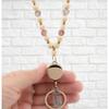 Stylish Smile Teacher Lanyard for Women with Retractable ID Badge Reel and