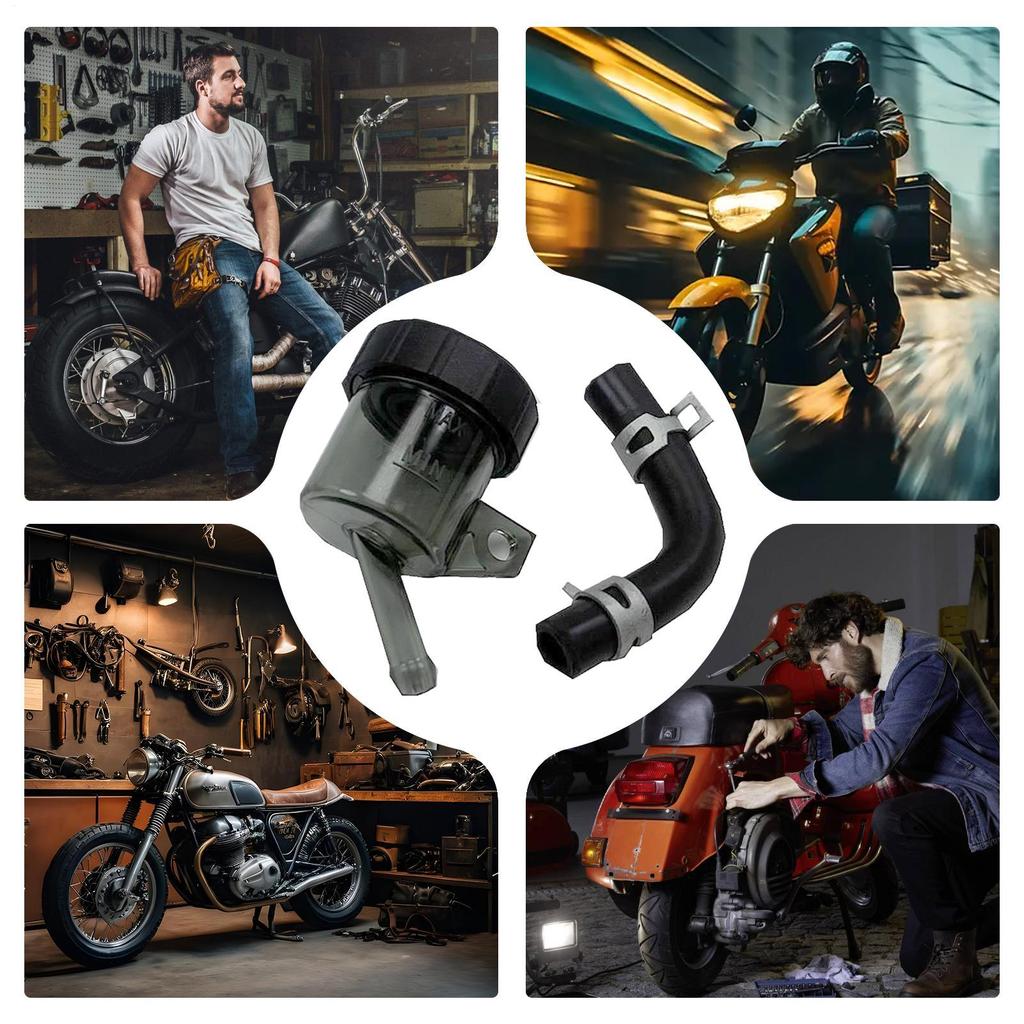 Clutch Reservoir Oil Cup Replacement Kit Rear Brake Fluid Reservoir Tank Oil Cup For Motor Dirt Bike ATV Replace Modification