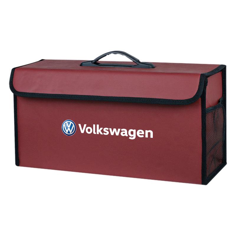lijk1 Volkswagen Car Trunk Storage Box Large Capacity Tool Case For VW GTI Polo Golf MK6 Passat B6 Tiguan Arteon Jetta T-ROC ID.4 CC