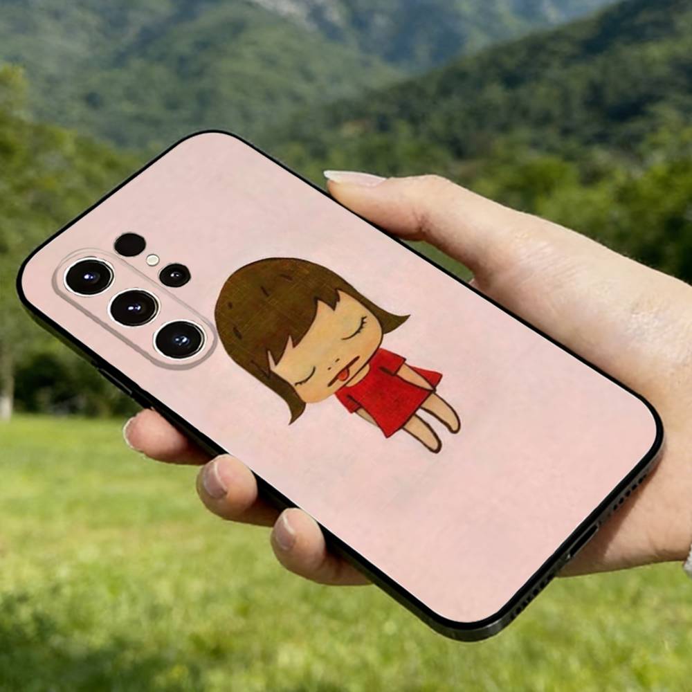 Naaaaa Phone case For Samsung Galaxy A56,36,26,16,76,55,35,25,15,54,34,24,14Soft Silicone Black Cover