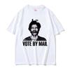 Голосуйте за Bt Mail Футболка с фотографией Теда Качинского Мужская Женская Модная Повседневная Смешная с Коротким Рукавом Хлопковая Модная Футболка Винтажная Уличная Одежда